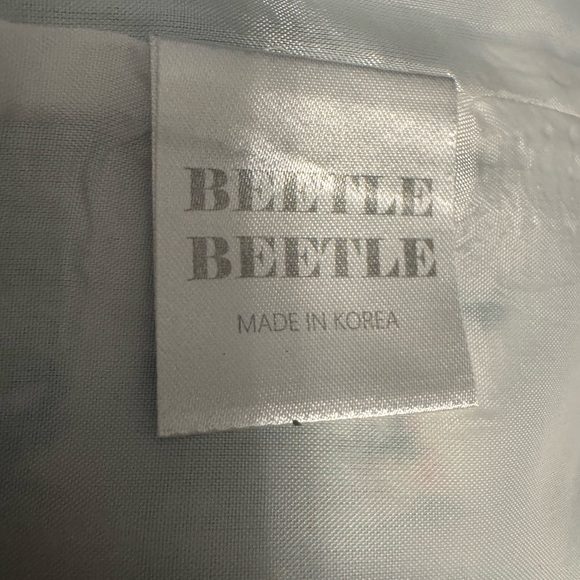 Anthropologie Beetle Beetle Gentiana Garden Off the Shoulder Dress Small - Picture 7 of 8